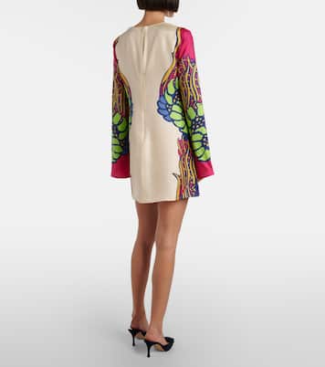 Minikleid Lemuria Placée aus Seidensatin | La DoubleJ