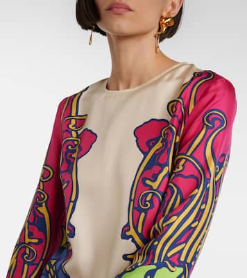 Minikleid Lemuria Placée aus Seidensatin | La DoubleJ