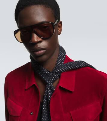 Lunettes de soleil Achilles aviateur | Tom Ford