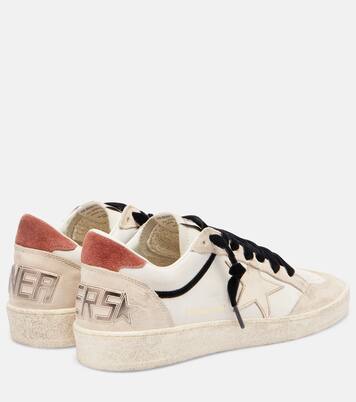 Sneakers Ball Star aus Leder mit Veloursleder | Golden Goose