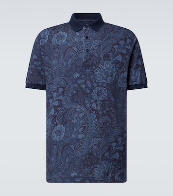 Paisley cotton polo shirt | Etro