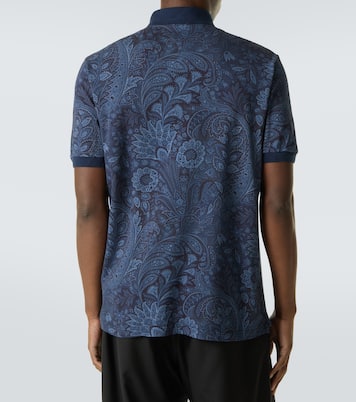Paisley cotton polo shirt | Etro