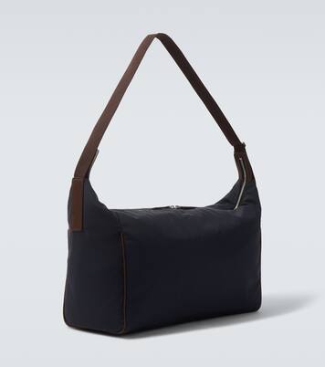 Borsa a tracolla Logan E/W con pelle | The Row