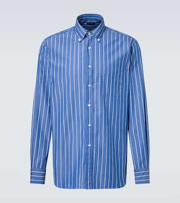 Striped cotton shirt | Slowear