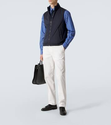 Striped cotton shirt | Slowear