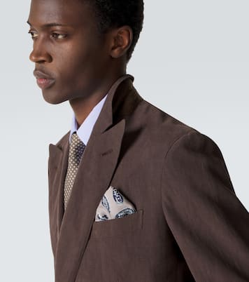 Einstecktuch aus Seiden-Twill | Brioni