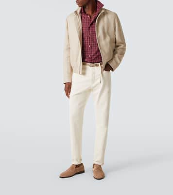 Mid-rise straight jeans | Brunello Cucinelli