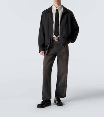 Above striped cotton-blend shirt | Our Legacy
