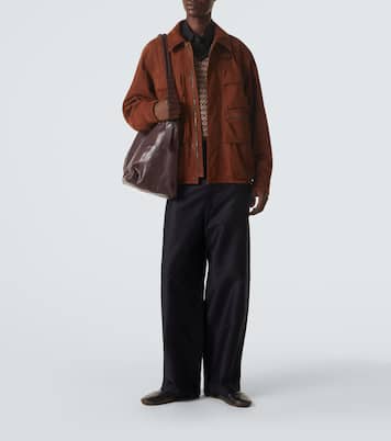 Schultertasche aus Leder | Lemaire
