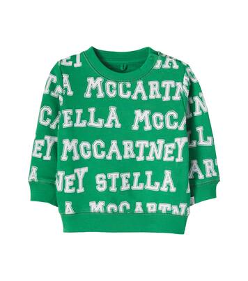 Baby printed cotton jersey sweatshirt | Stella McCartney Kids