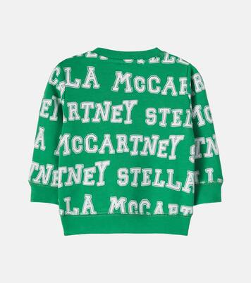 Baby printed cotton jersey sweatshirt | Stella McCartney Kids