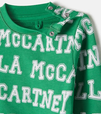 Baby printed cotton jersey sweatshirt | Stella McCartney Kids