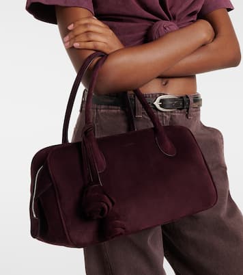 Schultertasche Brigitte Large aus Veloursleder | Magda Butrym