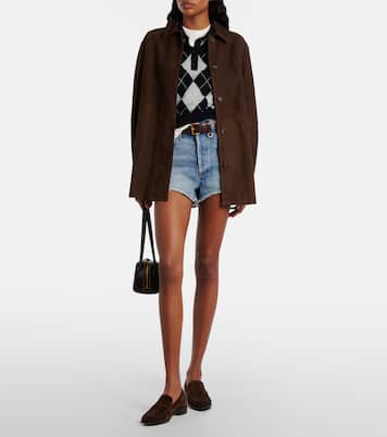 Ridley denim shorts | Agolde