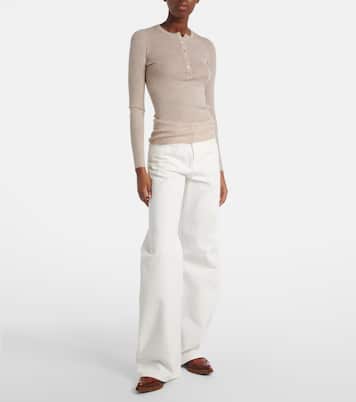 Henley-Top Julian aus Rippstrick | Gabriela Hearst