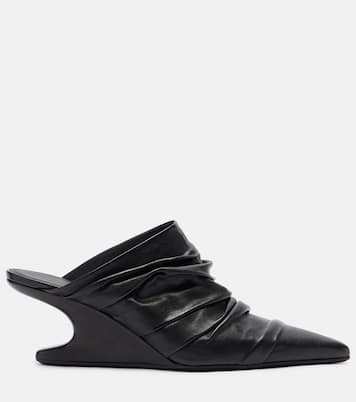 Mules Cantilever 60 aus Leder | Rick Owens
