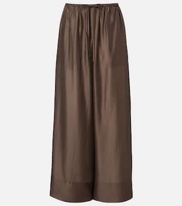 새틴 와이드 팬츠 | Entire Studios