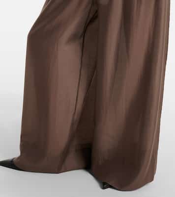 새틴 와이드 팬츠 | Entire Studios