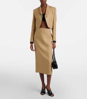 Blazer court Buono en lin | Max Mara
