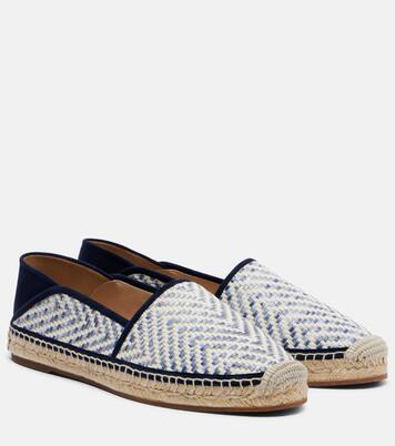 Espadra raffia-effect espadrilles | Manolo Blahnik