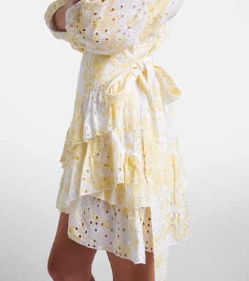 Tabitha 브로드리 앙글레즈 코튼 랩 드레스 | Melissa Odabash