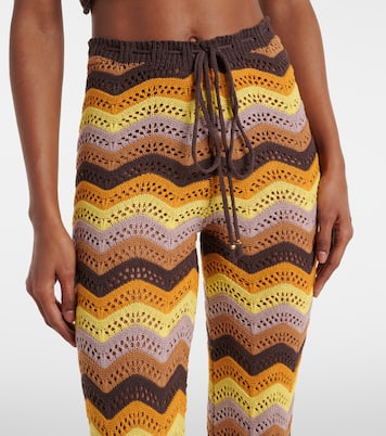 Schlaghose Kim aus einem Baumwollgemisch | Bananhot