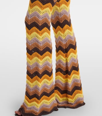 Schlaghose Kim aus einem Baumwollgemisch | Bananhot