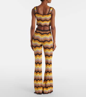 Schlaghose Kim aus einem Baumwollgemisch | Bananhot