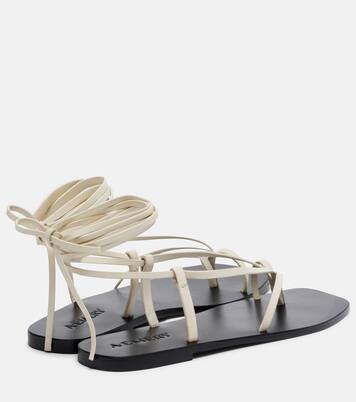 Nolan leather thong sandals | A.Emery
