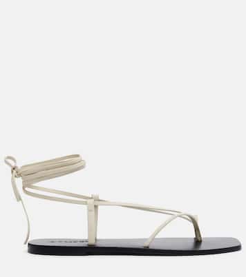 Nolan leather thong sandals | A.Emery