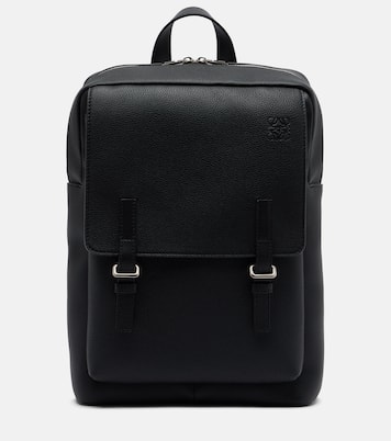 Military leather backpack | Loewe