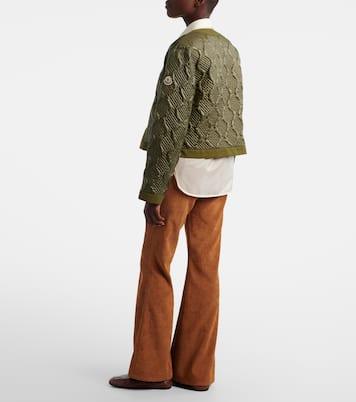 Corduroy flared pants  | Moncler