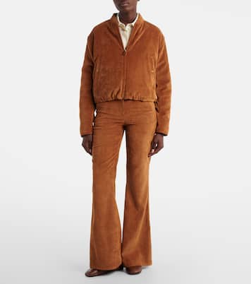 Corduroy flared pants  | Moncler