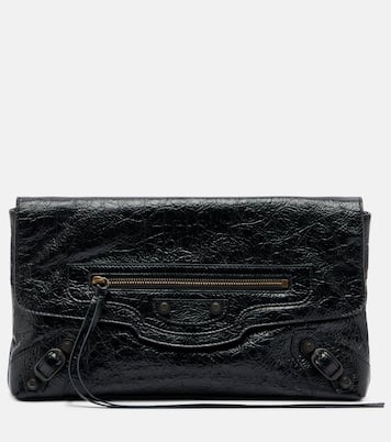 Le City leather clutch | Balenciaga