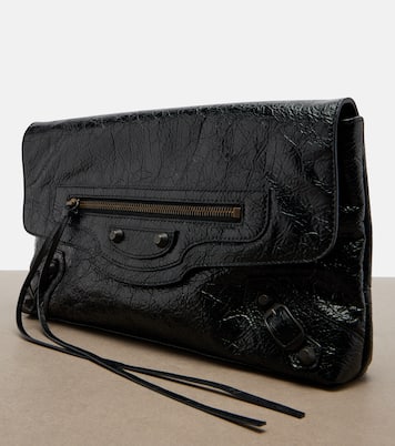 Le City leather clutch | Balenciaga