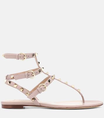 Valentino Garavani Rockstud leather sandals | Valentino Garavani