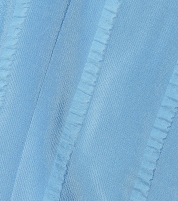 Robe longue Monica en soie mélangée | Stella McCartney