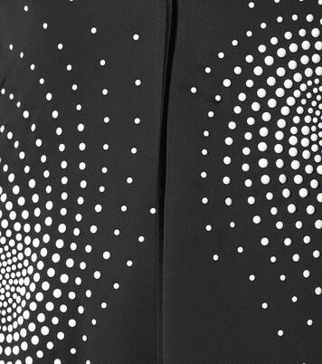 Robe longue en satin à ornements | Stella McCartney