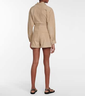 Shorts Carius aus Veloursleder | Isabel Marant