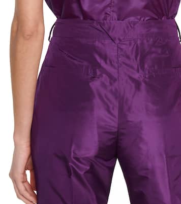 Pantaloni in taffetà di seta | Prada