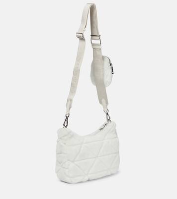 Schultertasche Re-Edition 2000 aus Shearling | Prada