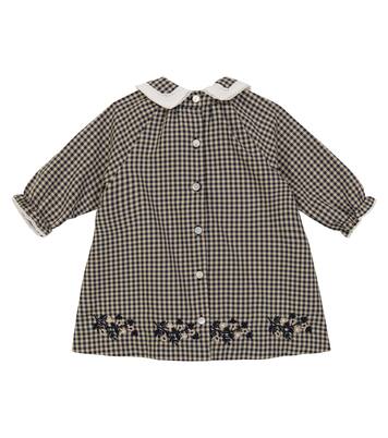 Baby gingham stretch-cotton dress | Tartine et Chocolat