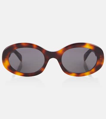 Triomphe 01 oval sunglasses | Celine Eyewear