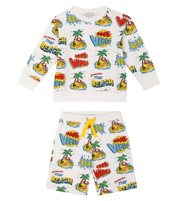 Printed cotton tracksuit | Stella McCartney Kids