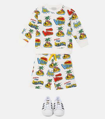 Printed cotton tracksuit | Stella McCartney Kids