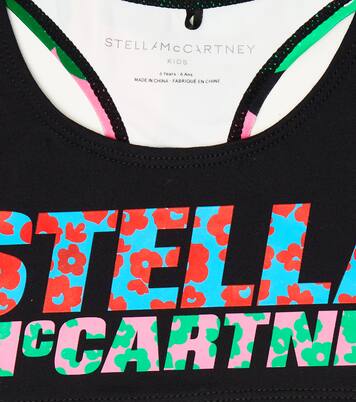 Logo active crop top | Stella McCartney Kids