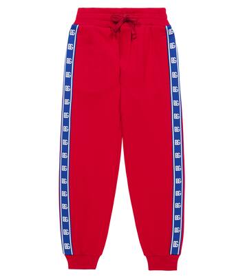 Logo cotton jersey sweatpants | Dolce&Gabbana Kids