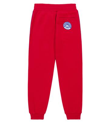 Logo cotton jersey sweatpants | Dolce&Gabbana Kids