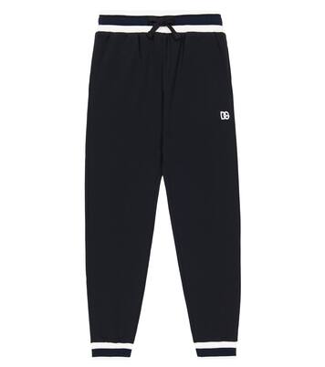 Logo cotton jersey sweatpants | Dolce&Gabbana Kids