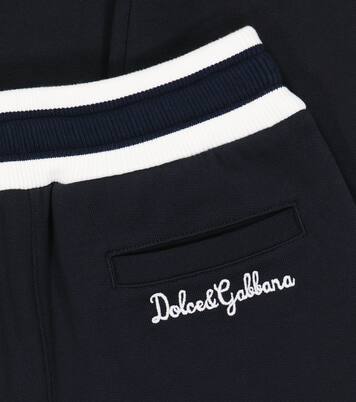 Logo cotton jersey sweatpants | Dolce&Gabbana Kids